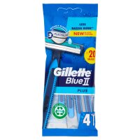 Gillette blue II plus radi & getta x4