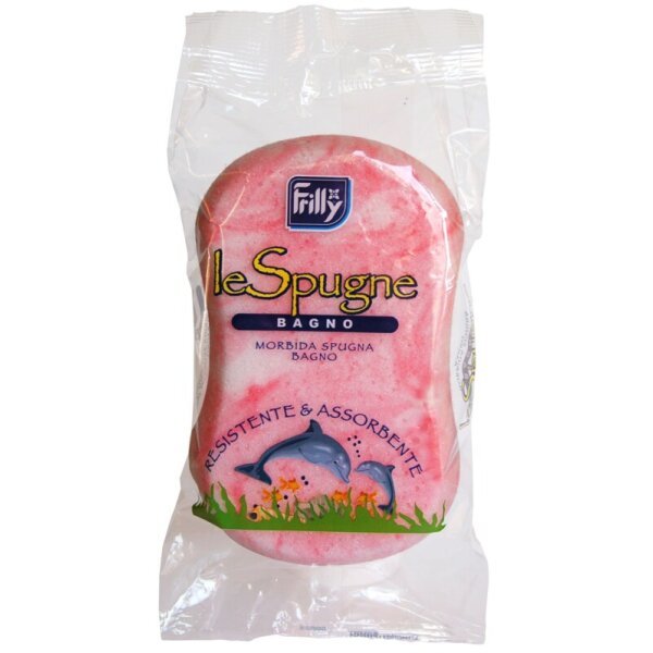 Frilly Badeschwamm marmorisiert