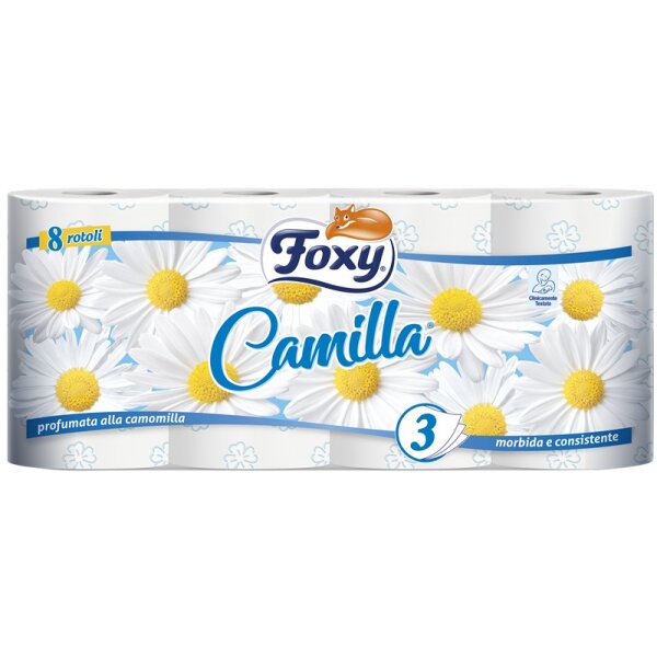 camilla parfümiertes Toilettenpapier - x8