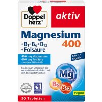 Magnesium 400+VitaminB und Folsäure x30