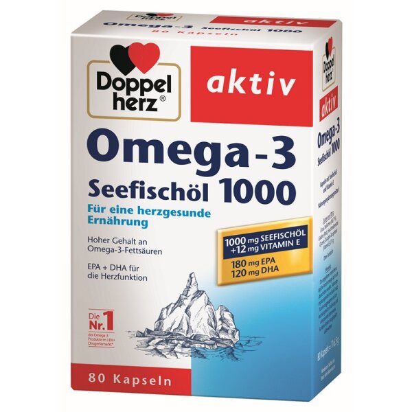 Omega-3 Seefischöl 1000 x80