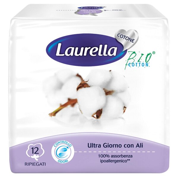 Laurella Ultra Ali Tag BioBaumwolle x12