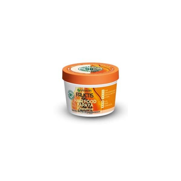 Garnier Fructis Hair Food Papaya - Maske für strapaziertes Haar, 390 ml