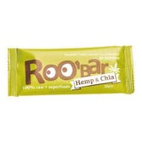 Roo Bar Rohkostriegel Hemp Protein & Chia 30g