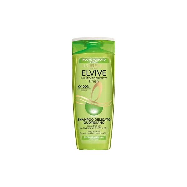 LOreal Elvive frisches Multivitamin Shampoo 285ml