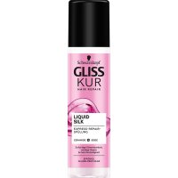 Gliss kur bals/spuel liquid silk express 200ml