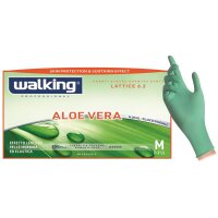 Walking Handschuhe einweg mit Aloe  x100 small