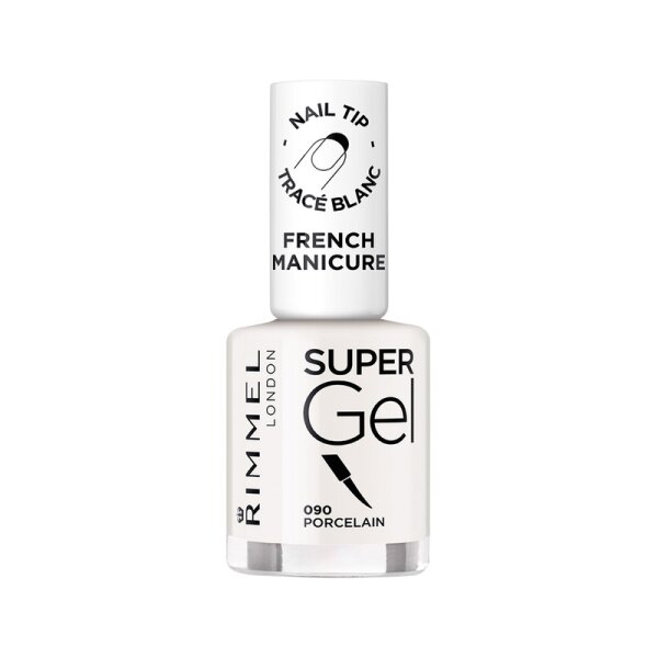 Rimm smalto Super Gel French white 090