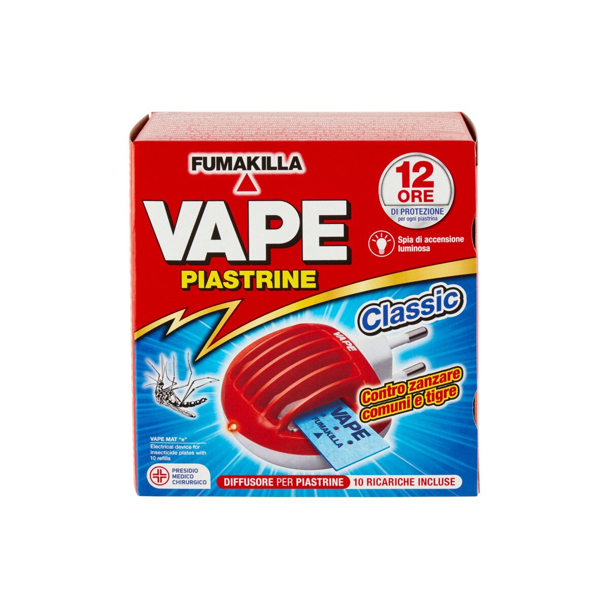 Elettroemanatore spina+ric.10 piastrine Vape | Thaler Shop - Marka Dr, 4,79