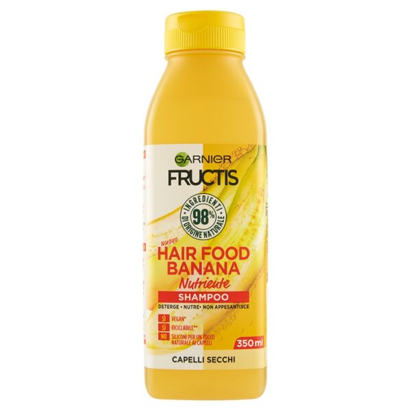 Garnier Fructis Hair Food Banane - Shampo, 350 ml