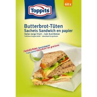 Toppits Butterbrot-Tüten x60