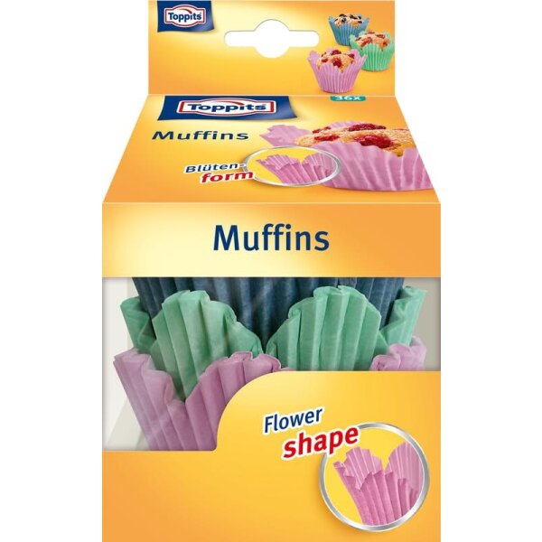 Toppits Flower Muffins x36