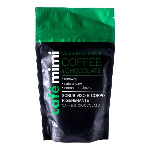Café mini scrub viso e corpo rigenerante caffé & cioccolato 150g