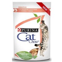 Cat Chow  sensitive Lachs und Zucchini 85g