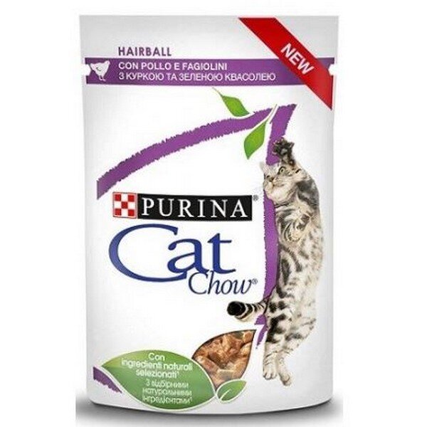 Cat Chow  hairball Huhn und Bohnen 85g