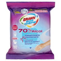 Braw SOS-Hygienetücher 70% Alkohol x16